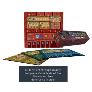 Tiny Epic Vikings: Clan Mats 4-Pack (EN)