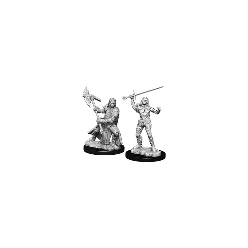 Dandd Nolzurs Marvelous Miniatures Female Half Orc Fighter 750 