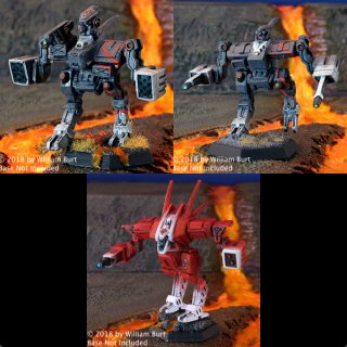 BattleTech Miniatures: Word Of Blake 2 (Celestial Omni Mech B Variants Pack)