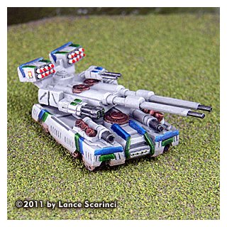 BattleTech Miniatures: Schmitt Wheeled Assault Tank (Dark Age 1)