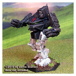 BattleTech Miniatures: Pulverizer Mech (Jihad Secrets Blake Documents)