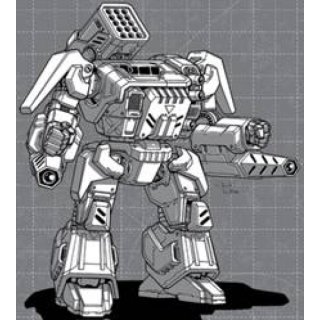 BattleTech Miniatures: Thunderbolt IIC 2 70 Tons TRO Prototypes