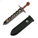Grim Dagger Dice Case/Holder w/sheath Cover Copper