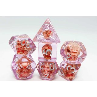 Bloody Skull RPG Dice Set (7)