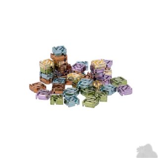Moonrakers: Binding Ties Metal Faction Rep Tokens (25)