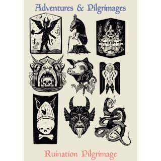 Ruination Pilgrimage RPG: Adventures & Pilgrimages (EN)