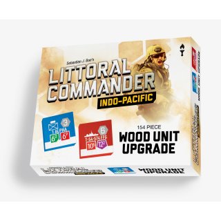 Littoral Commander: The Indo-Pacific - Wooden Unit Upgrade