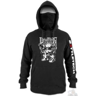 BattleTech: Hoodie UrbanMech Legion Size XL Blk