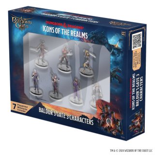 D&D Icons of the Realms: Baldurs Gate 3 Character Boxed Set (EN)