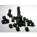 10mm Black Wooden Cube Tokens (100 Pack)