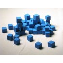 10mm Blue Wooden Cube Tokens (100 Pack)