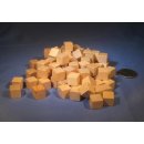 10mm Natural Wooden Cube Tokens (100 Pack)