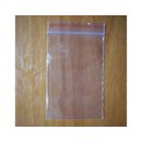 85mm x 133mm Plastic Zip-Top Bags