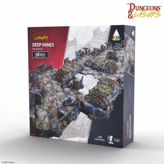 Dungeons & Lasers: Deep Mines Prepainted (EN)