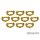 Squad Marker - 25mm Gold (10)