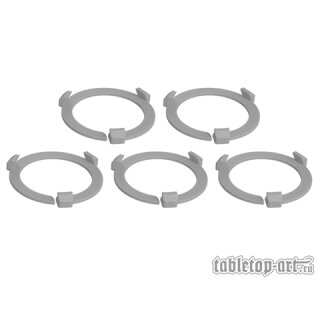 Squad Marker - 40mm Silver (5)
