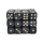 D6 12mm Dice Set Pearl Drop Black (36)