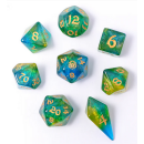 Polyhedral RPG Dice Set Eye of Newt (8)