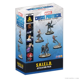 Marvel Crisis Protocol: S.H.I.E.L.D. Affiliation Pack (EN)
