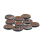 Warcrow: Feudum - 30mm Scenery Bases, Alpha Series (EN)