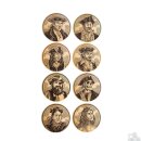 Lying Pirates Captain Coasters (Fan Made) (EN)