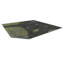 Cobbled Outskirts Gaming Mat 2x2