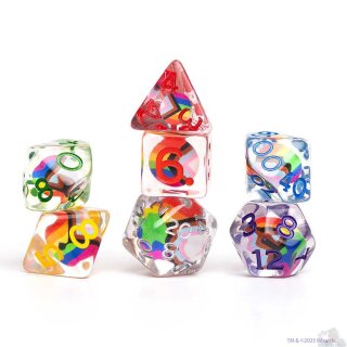 D&D Progress Pride Dice Set